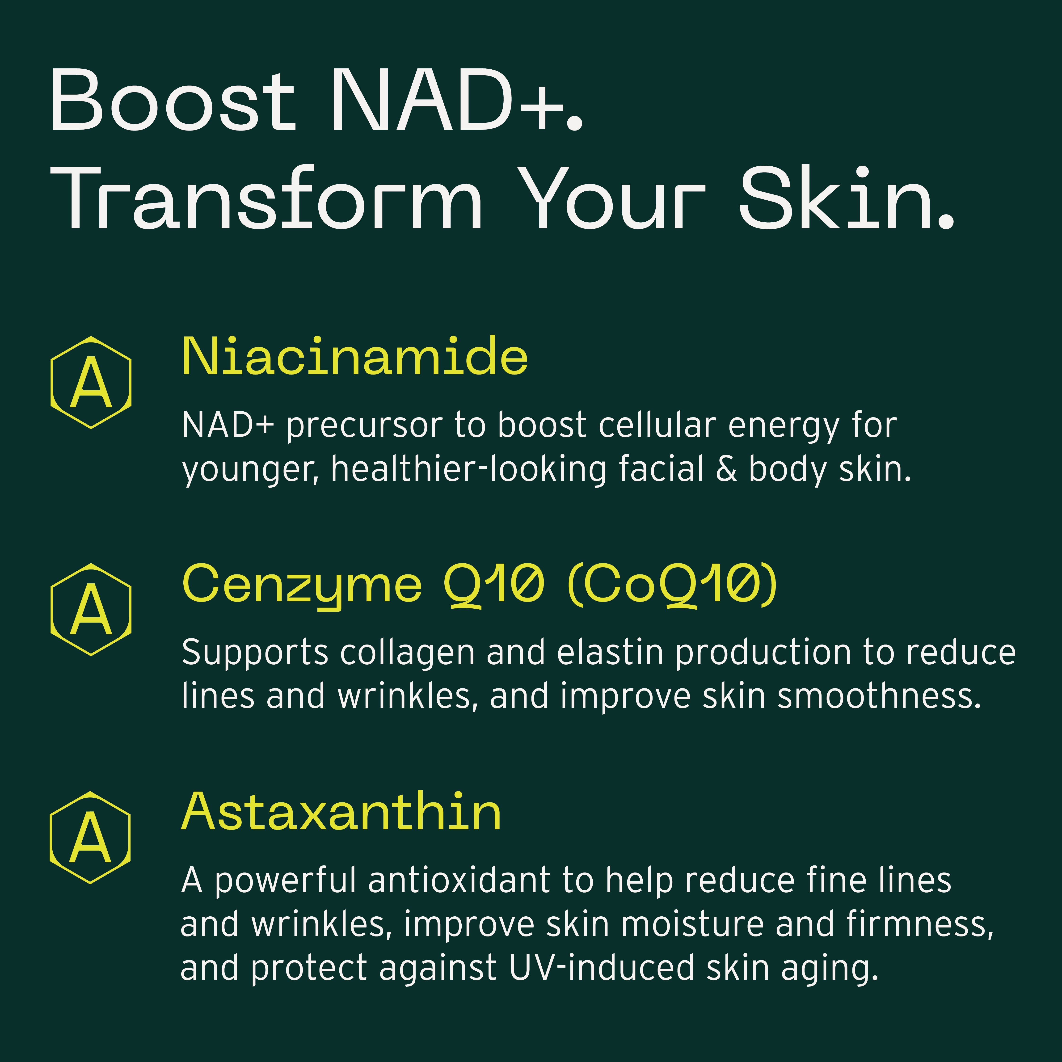 NAD+ CELL ENERGIZING SUPPLEMENT