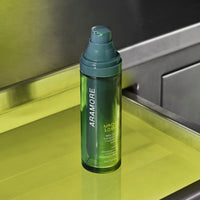 NAD+ Cell Energizing Treatment on a metal shelf with neon green lighting 