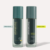 Side-by-side comparison of new NAD+ Cell Energizing Treatment packaging next to previous packaging design