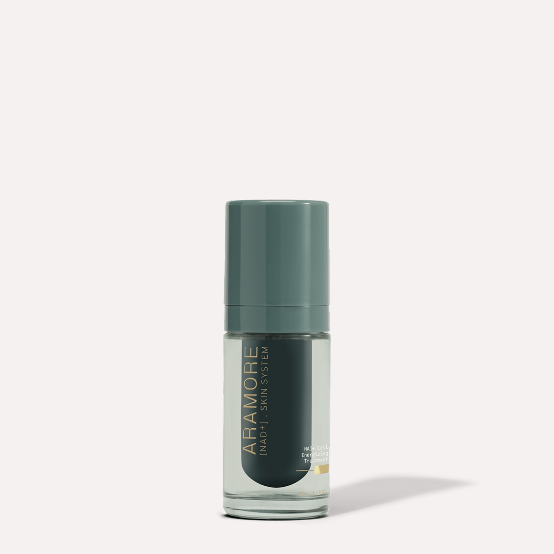 15ml Aramore NAD+ Cell Energizing Treatment bottle on a white background